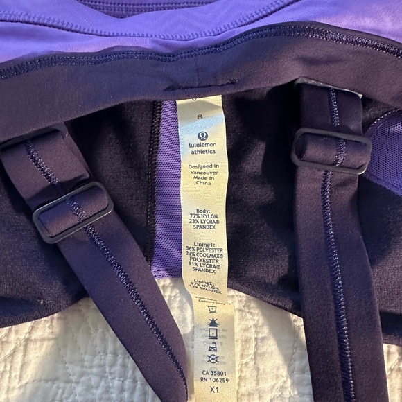 lululemon athletica Purple Sports Bra - Picture 5 of 5
